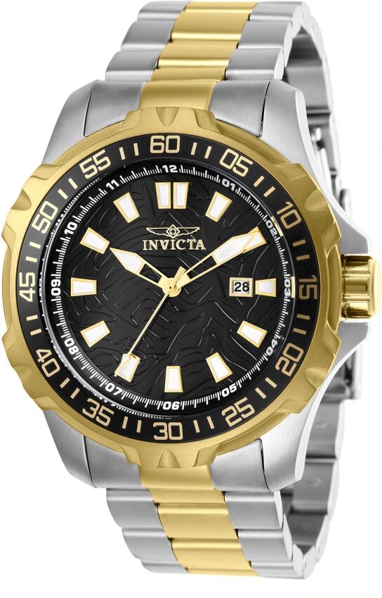Invicta Pro Diver Quartz Black Dial Men's Watch #25795 - Watches of America
