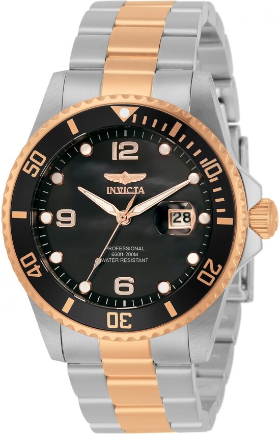 Invicta Pro Diver Quartz Black Dial Men's Watch #33265 - Watches of America