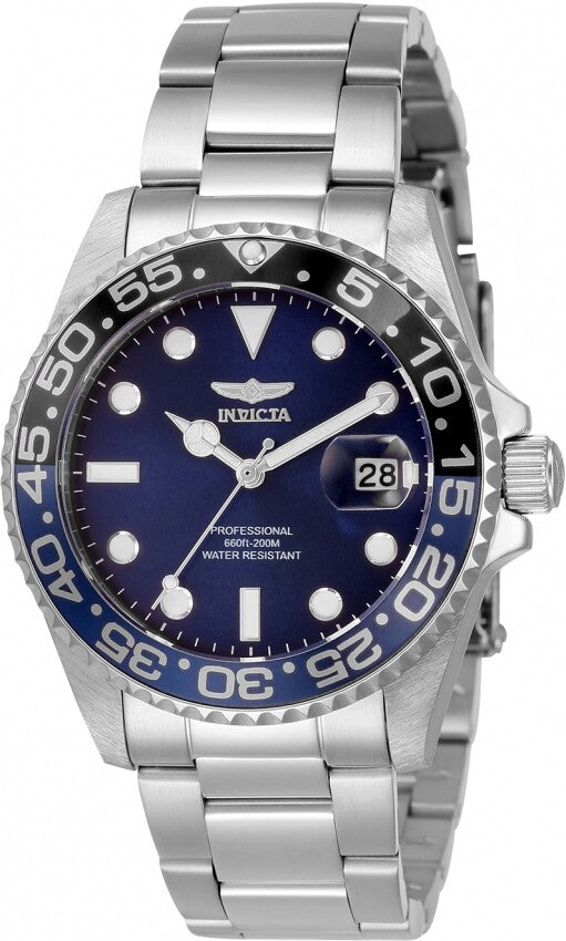 Invicta Pro Diver Quartz Blue Dial Batman Bezel Ladies Watch 33259 - Watches of America