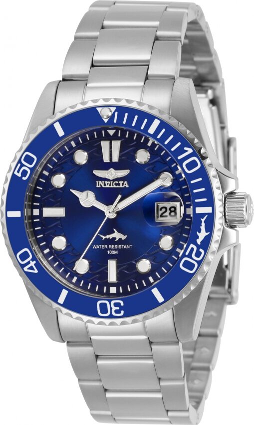 Invicta Pro Diver Quartz Blue Dial Ladies Watch #30480 - Watches of America