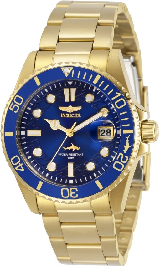 Invicta Pro Diver Quartz Blue Dial Ladies Watch #30484 - Watches of America