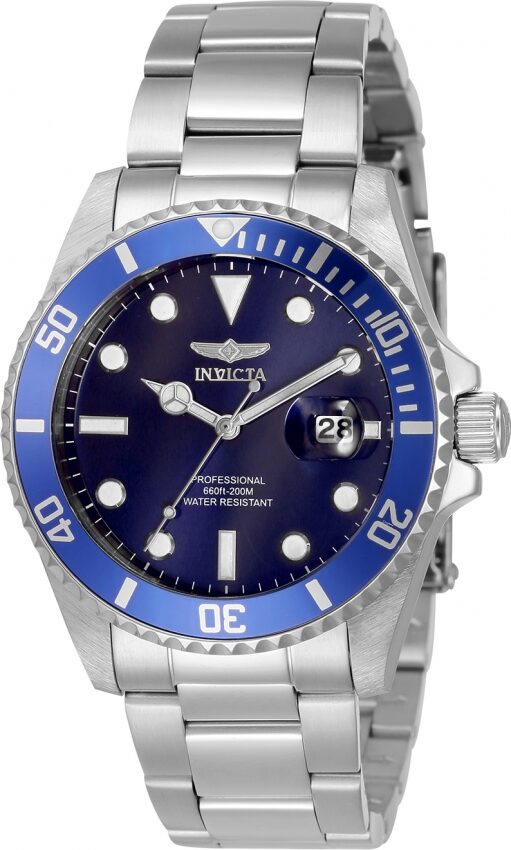 Invicta Pro Diver Quartz Blue Dial Ladies Watch #33273 - Watches of America