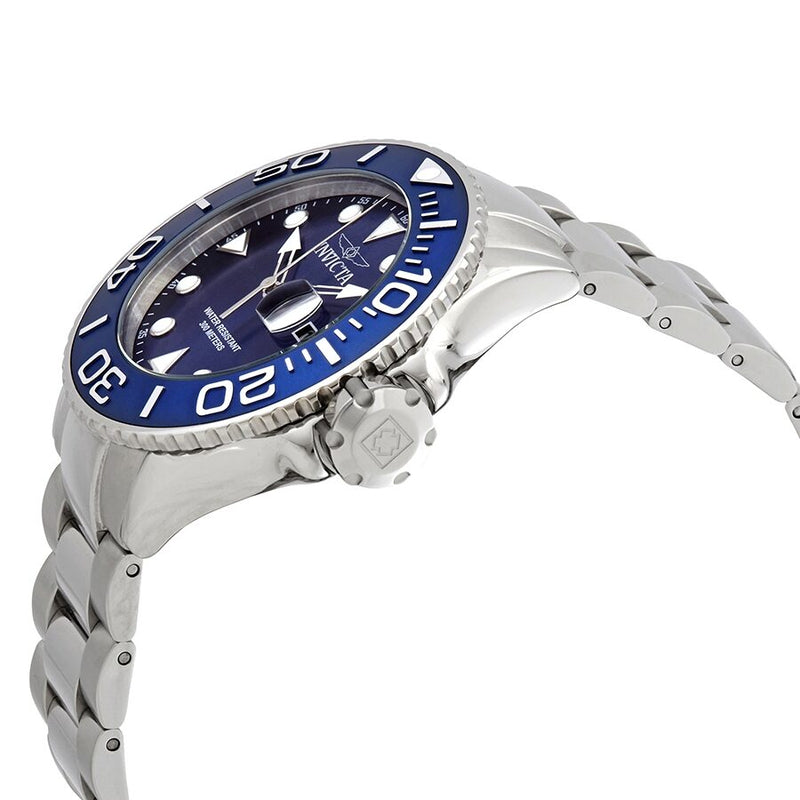 Invicta Grand Diver Quartz Blue Dial Stainless Steel Men's Watch #28766 - Watches of America #2