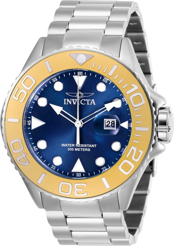 Invicta Pro Diver Quartz Blue Dial Men's Watch #28768 - Watches of America