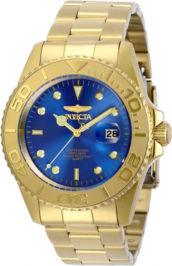 Invicta Pro Diver Quartz Blue Dial Men's Watch #29947 - Watches of America