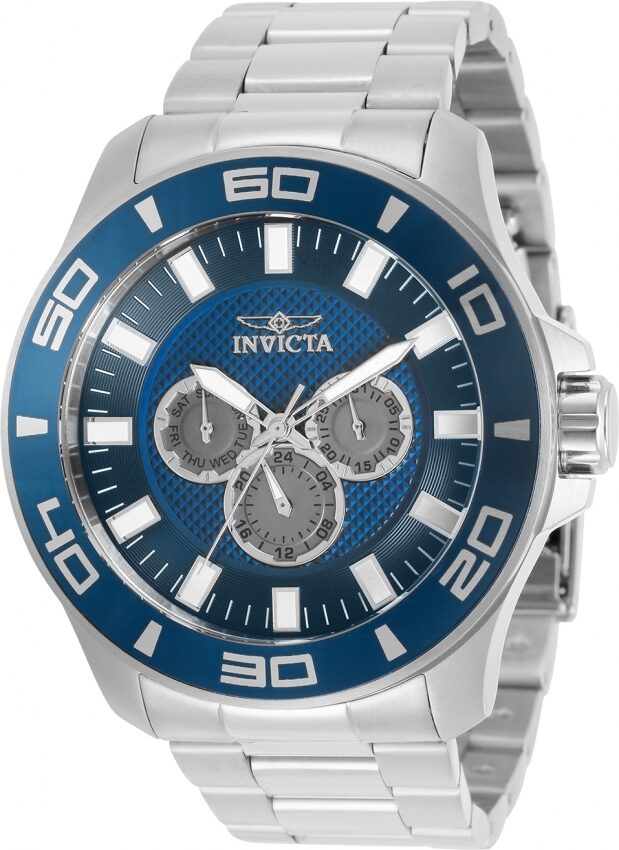 Invicta Pro Diver Quartz Blue Dial Men's Watch #30783 - Watches of America