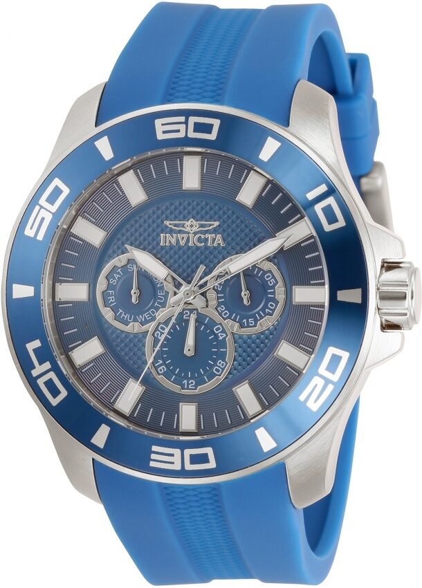 Invicta Pro Diver Quartz Blue Dial Men's Watch #30954 - Watches of America