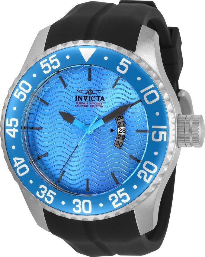 Invicta Pro Diver Quartz Blue Dial Men's Watch #32657 - Watches of America