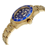 Invicta Pro Diver Quartz Blue Dial Yellow Gold-tone Men's Watch #30694 - Watches of America #2