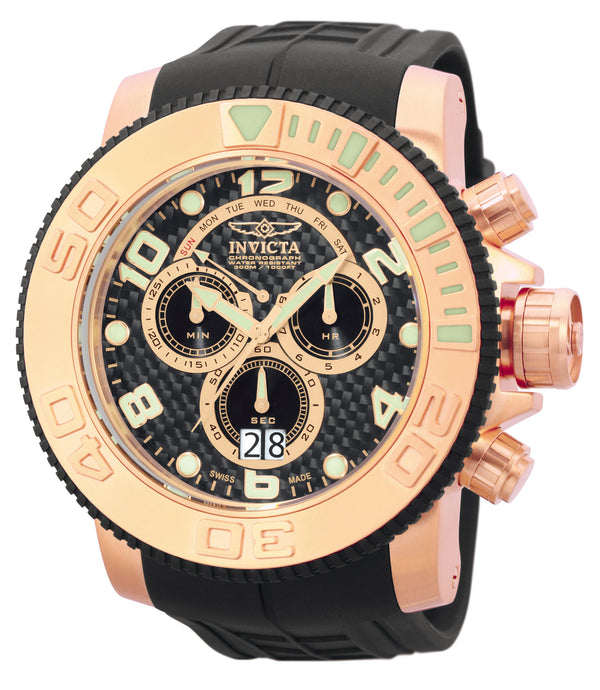 Invicta Pro Diver Sea Hunter Rose Gold Men's Watch #0416 - Watches of America