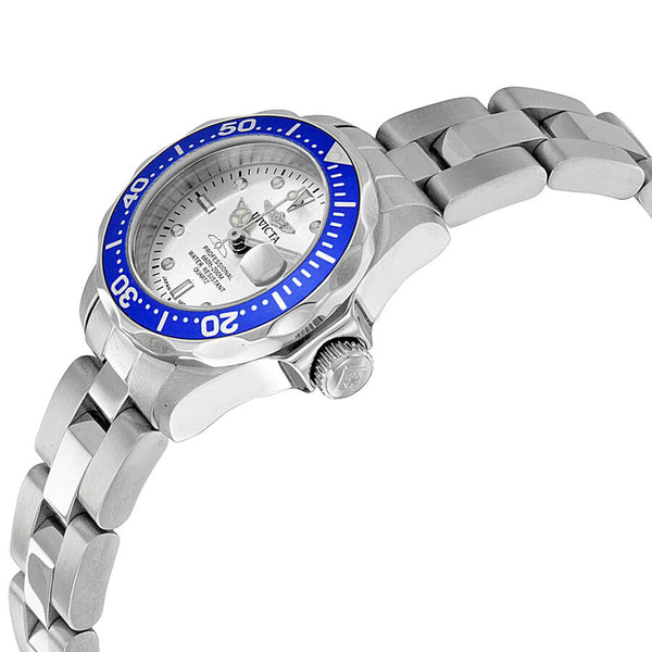 Invicta Pro Diver Silver Dial Stainless Steel Ladies Watch #14125 - Watches of America #2