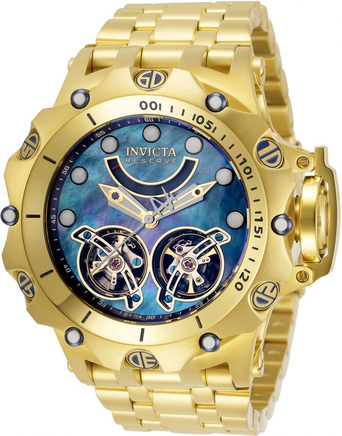 Invicta Reserve Automatic Blue Dial Men's Watch #33550 - Watches of America