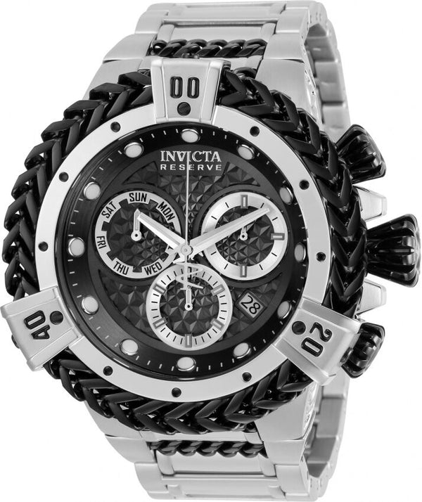 Invicta Reserve Chronograph Quartz Gunmetal Dial Men's Watch #30541 - Watches of America