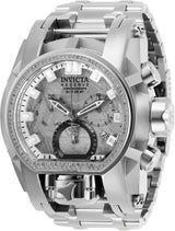 Invicta Reserve Chronograph Quartz Silver Dial Men's Watch #28413 - Watches of America