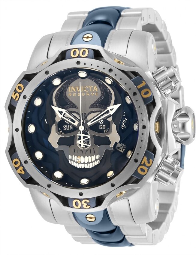 Invicta Reserve Gen III Skull Chronograph Quartz Men's Watch #30351 - Watches of America