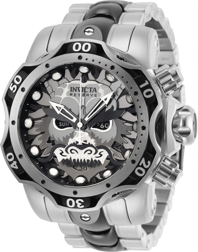 Invicta Reserve Samurai Dragon Chronograph Quartz Men's Watch #30399 - Watches of America