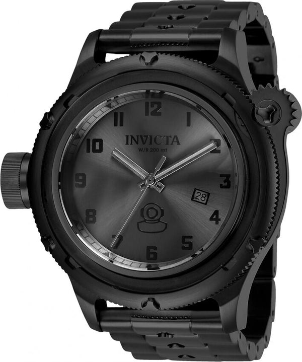 Invicta Russian Diver Black Dial Men's Watch #26467 - Watches of America