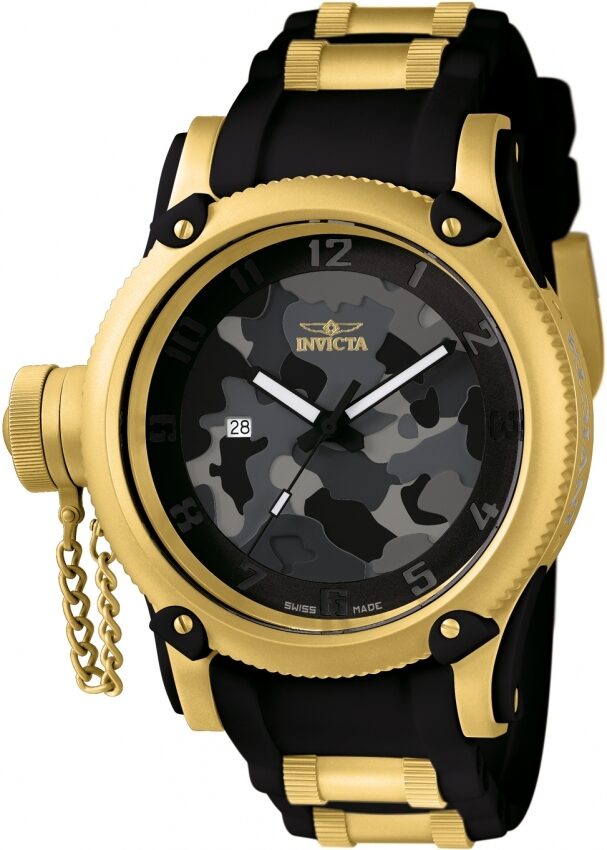 Invicta Russian Diver Black Camouflage Dial Men's Watch #11339 - Watches of America