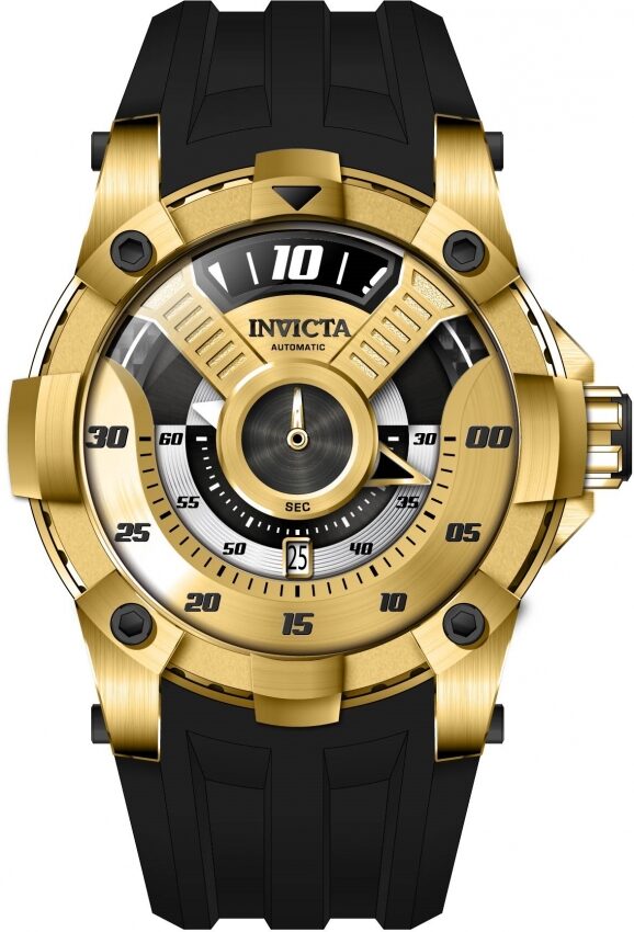 Invicta S1 Rally Automatic Gold Dial Men's Watch #33488 - Watches of America