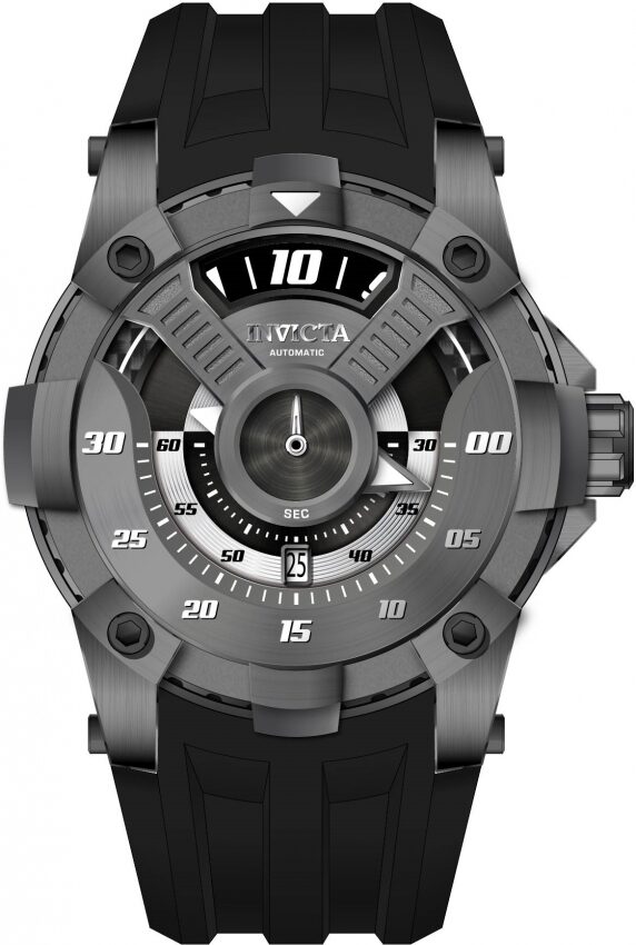 Invicta S1 Rally Automatic Gunmetal Dial Men's Watch #33487 - Watches of America