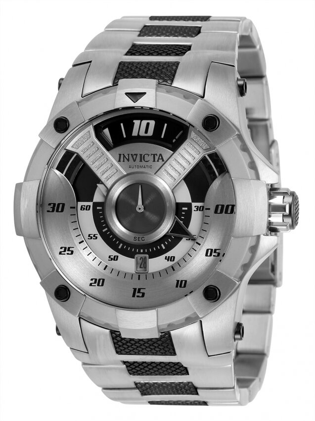 Invicta S1 Rally Automatic Silver Dial Men's Watch #33491 - Watches of America