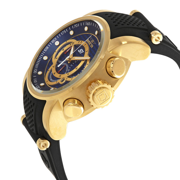 Invicta S1 Rally Blue Dial Gold-plated Men's Watch #19328 - Watches of America #2