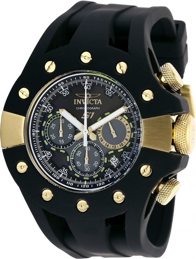 Invicta S1 Rally Chronograph Black Dial Men's Watch #28567 - Watches of America