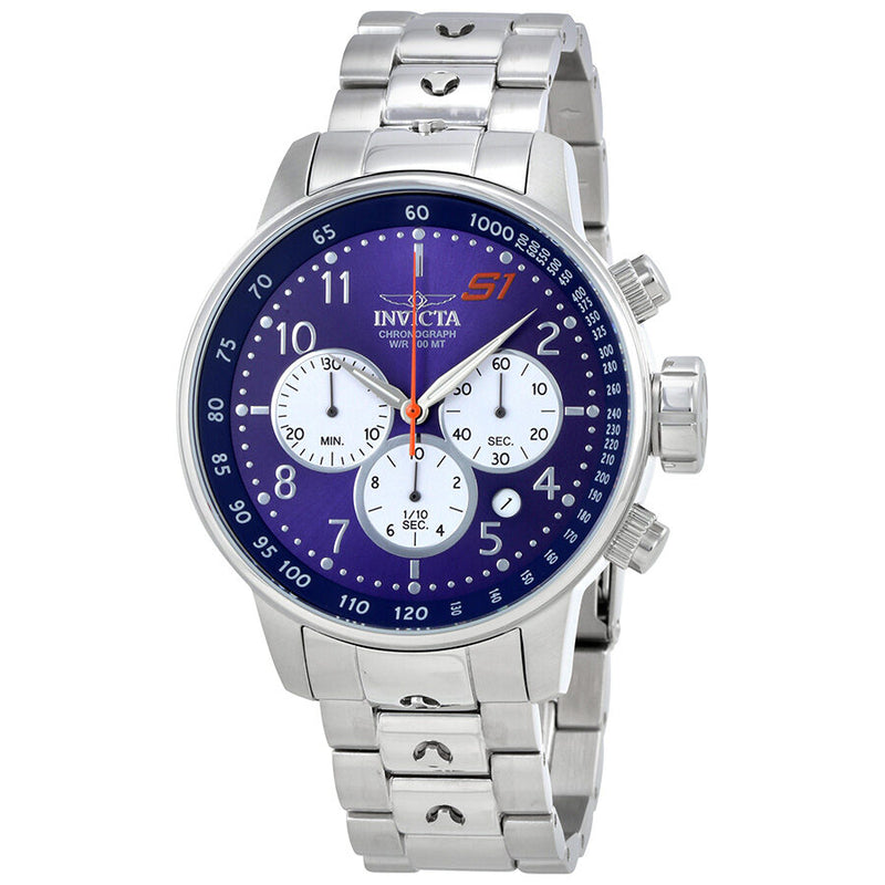 Invicta S1 Rally Chronograph Blue Dial Men's Watch #23080 - Watches of America