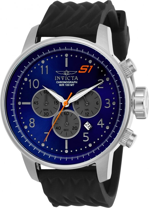 Invicta S1 Rally Chronograph Blue Dial Quartz Men's Watch #23812 - Watches of America
