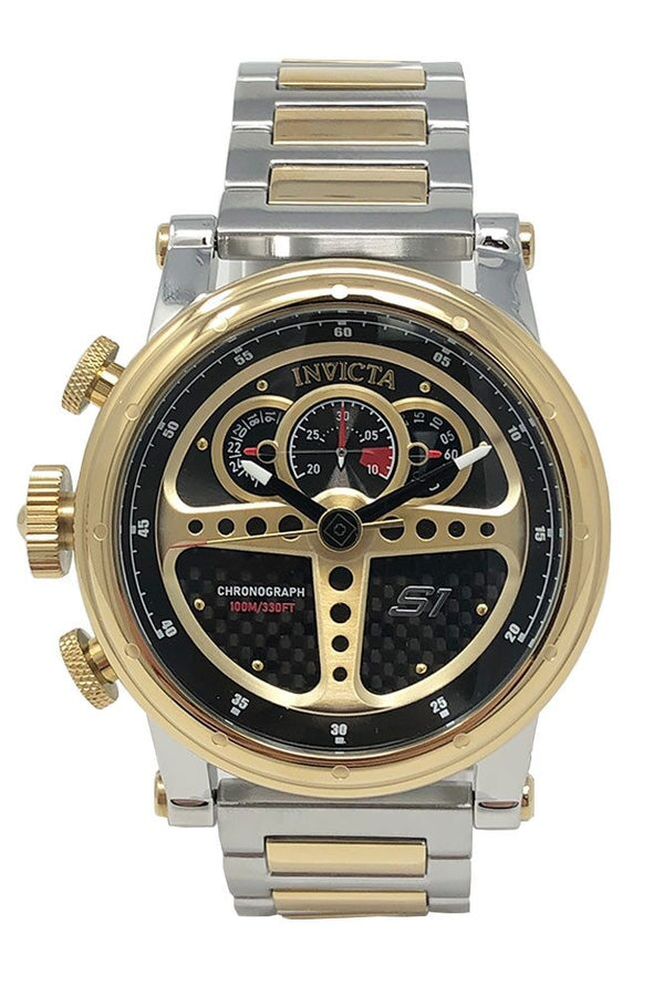 Invicta S1 Rally Chronograph Quartz Black Dial Men's Watch #30578 - Watches of America