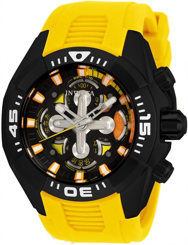 Invicta S1 Rally Chronograph Quartz Black Dial Men's Watch #30321 - Watches of America