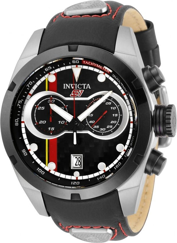 Invicta S1 Rally Chronograph Quartz Black Dial Men's Watch #32199 - Watches of America