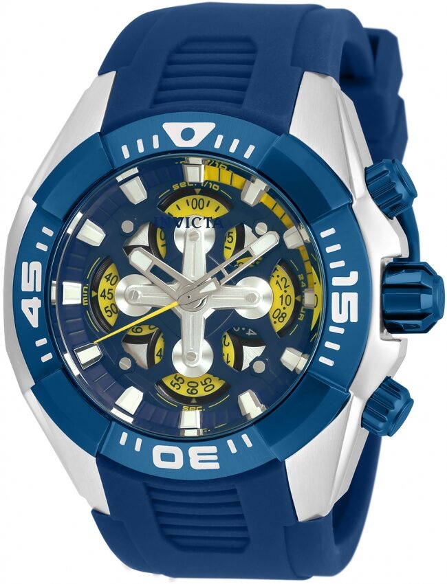 Invicta S1 Rally Chronograph Quartz Blue Dial Men's Watch #30322 - Watches of America