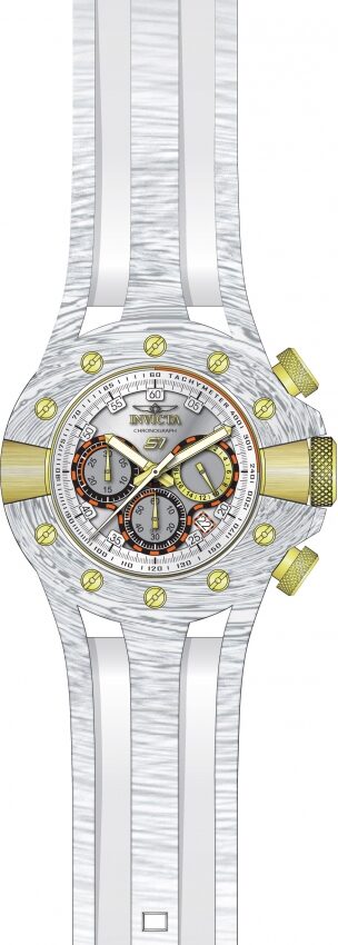 Invicta S1 Rally Chronograph Silver Dial Men's Watch #28571 - Watches of America