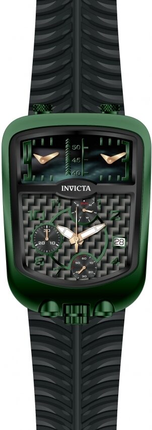Invicta S1 Rally Chronozone Dakar Chronograph Quartz Black Dial Men's Watch #29707 - Watches of America