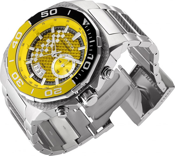 Invicta S1 Rally Quartz Yellow Dial Men's Watch #33196 - Watches of America #2