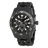 Invicta Sea Spider Chronograph Black Dial Men's Watch #14862 - Watches of America