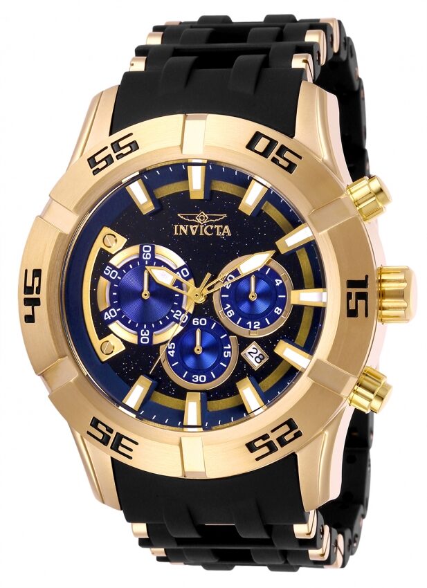 Invicta Sea Spider Chronograph Blue Dial Men's Watch #26538 - Watches of America