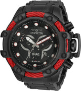 Invicta SHAQ Chronograph Quartz Black Dial Men's Watch #33655 - Watches of America