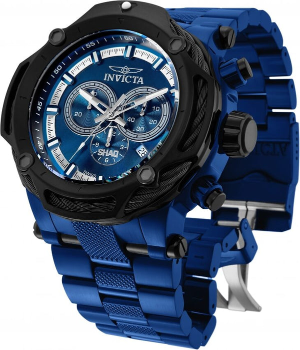 Invicta SHAQ Chronograph Quartz Blue Dial Men's Watch #33664 - Watches of America #2