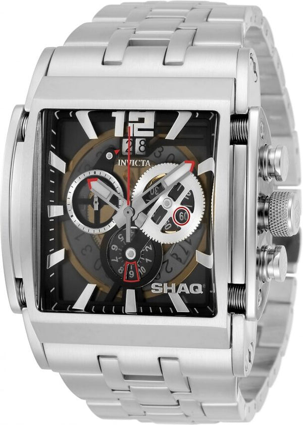 Invicta SHAQ Chronograph Quartz Black Dial Men's Watch #33734 - Watches of America