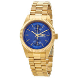 Invicta Specialty Blue Dial Yellow Gold-tone Ladies Watch #29446 - Watches of America