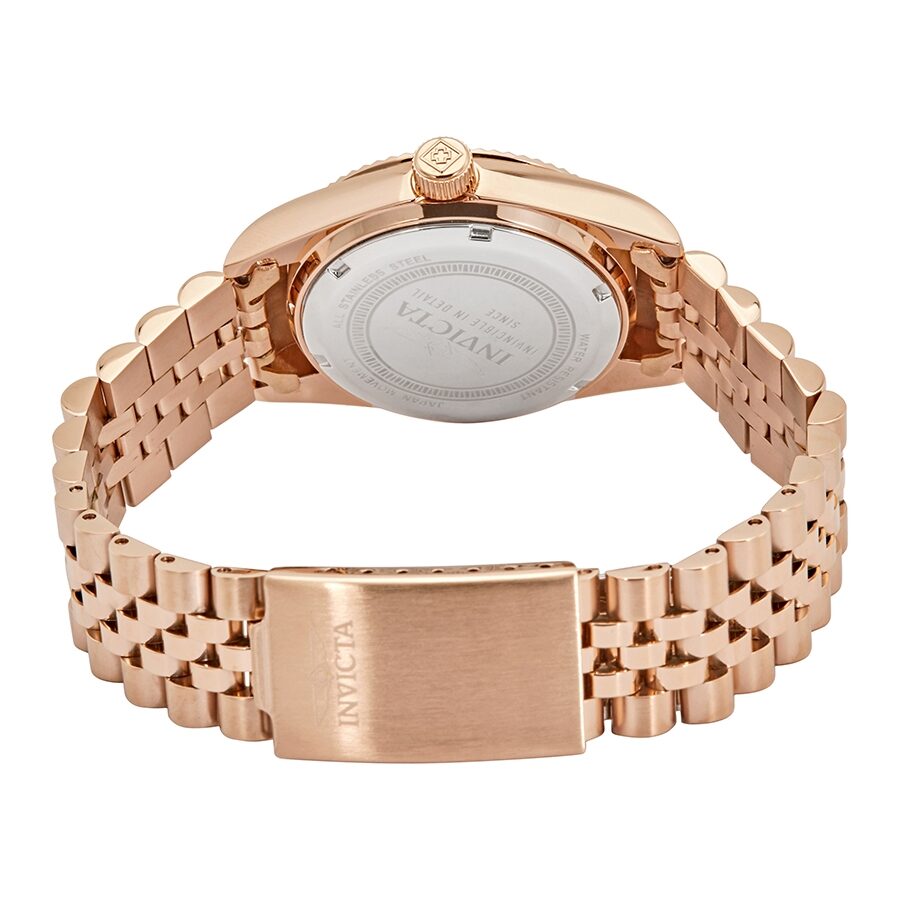 Invicta Specialty Blue Dial Rose Gold-tone Ladies Watch #29415 - Watches of America #3