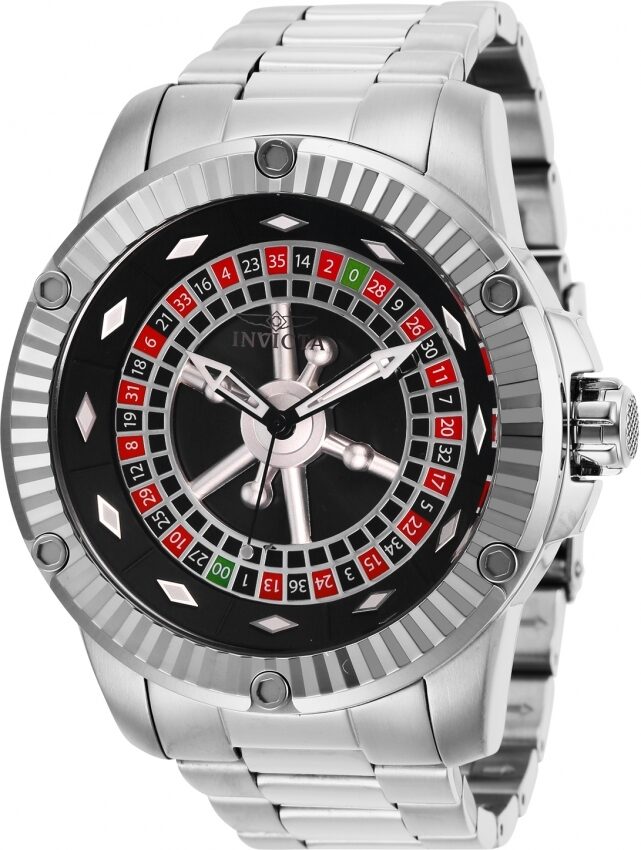 Invicta Specialty Casino Automatic Black Dial Men's Watch #28709 - Watches of America