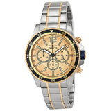 Invicta Specialty Chronograph Champagne Dial Two-tone Men's Watch #13976 - Watches of America