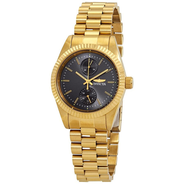 Invicta Specialty Charcoal Dial Ladies Watch #29444 - Watches of America