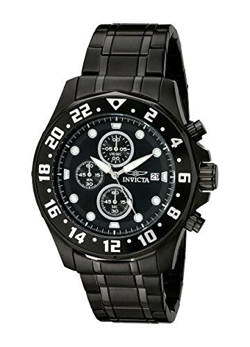 Invicta Specialty Chronograph Black Dial Men's Watch #15945 - Watches of America