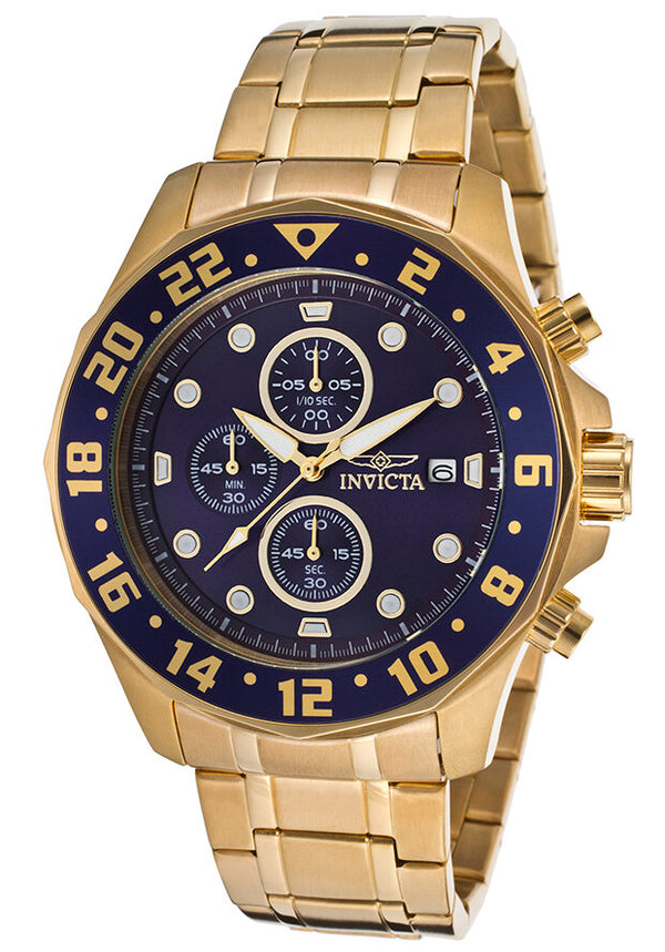 Invicta Specialty Chronograph Blue Dial Men's Watch #15942 - Watches of America