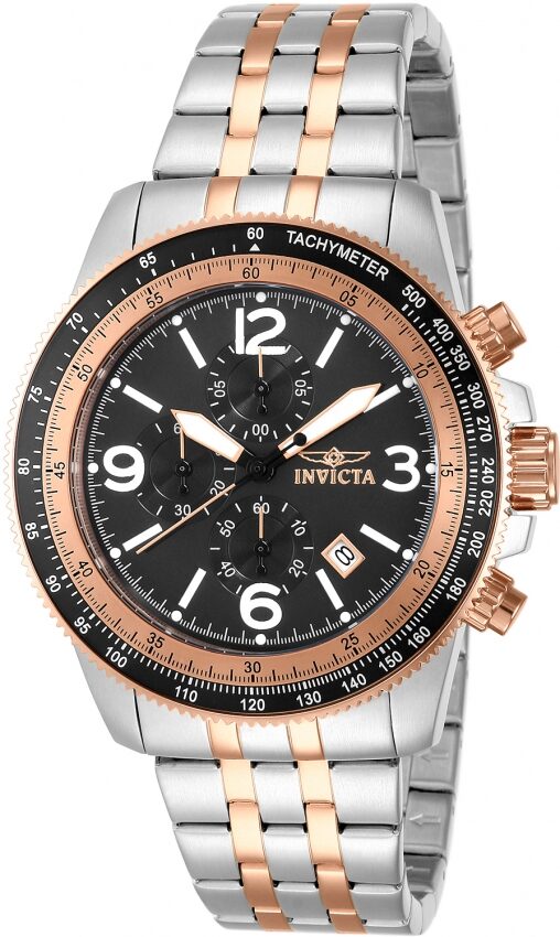 Invicta Specialty Chronograph Quartz Black Dial Men's Watch #13965 - Watches of America