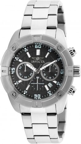 Invicta Specialty Chronograph Quartz Black Dial Men's Watch #21466 - Watches of America